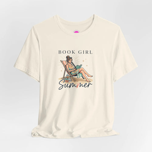 Book Girl Summer Tee | BookTok, beach reads, bookish summer aesthetic Printify