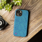 All over print iphone cases aqua blue