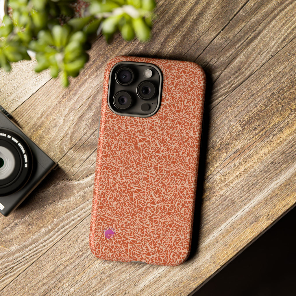 Micro-design phone cases orange
