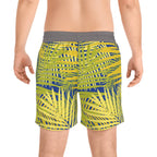 Men's Tropical Swim Shorts — Tropical Vibe Mid-Length Swim Shorts Printify