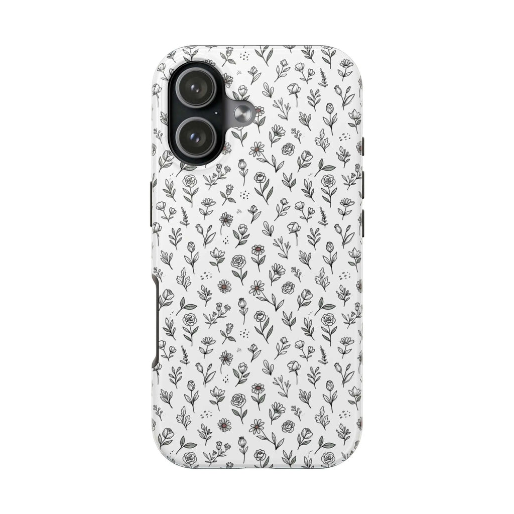 Floral Summer Vibe Phone Case — Tough Protective Floral All‑Over Print Printify