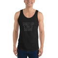 Men’s Motivational Tank Top – “Confidence” Fitness Gym Shirt