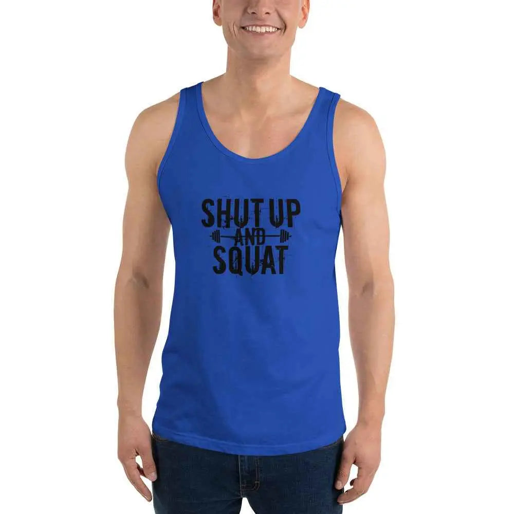 Men’s Motivational Tank Top – “Confidence” Fitness Gym Shirt - Back To Basics