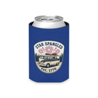 Star Spangled Van Can koozie— Patriotic 1776 RV Beer Cooler Printify